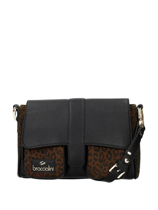 DAMEN-SCHULTERTASCHE - BRACCIALINI BRAUN - B18634-YY