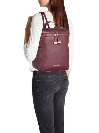 DAMEN-RUCKSACK - BRACCIALINI BORDEAUX - B18644-PP 4