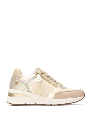 DAMEN-SNEAKER - XTI BEIGE - 144223