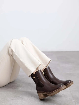 DAMEN-ANGLE-BOOTS - XTI BRAUN - 144456 5