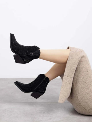 Damen-Ankle-Boots - XTI Schwarz - 144465 5