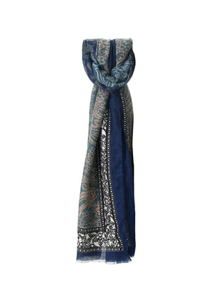 SCIARPA DONNA - LUMBERJACK BLU - A1001 1