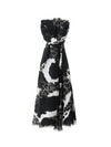 SCIARPA DONNA - LUMBERJACK NERO - A1005 1