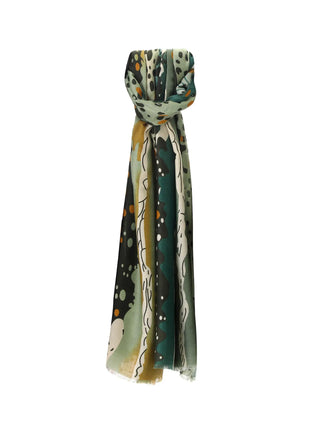 SCIARPA DONNA - LUMBERJACK VERDE - A1007