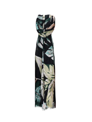 SCIARPA DONNA - LUMBERJACK NERO - A1017 1
