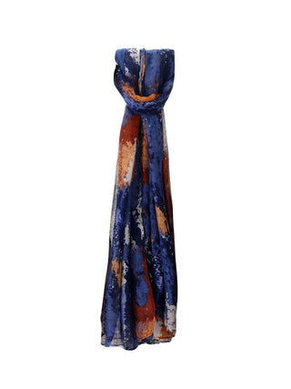 SCIARPA DONNA - LUMBERJACK BLU - B1001