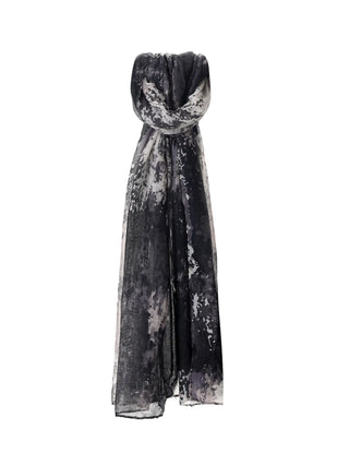 SCIARPA DONNA - LUMBERJACK NERO - B1001 1
