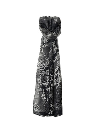 SCIARPA DONNA - LUMBERJACK NERO - B1004 1