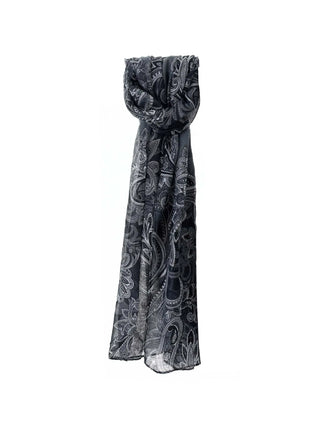 SCIARPA DONNA - LUMBERJACK NERO - B1010