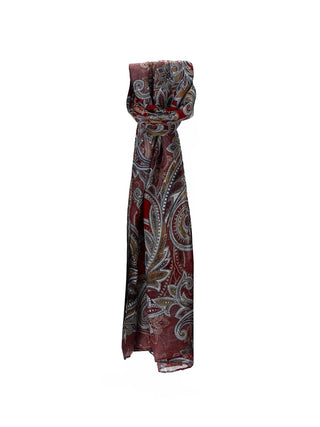 SCIARPA DONNA - LUMBERJACK ROSSO - B1010
