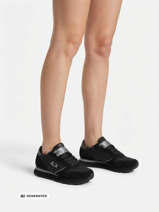 DAMEN SNEAKER - SUN68 SCHWARZ-GRAU - Z46202 5