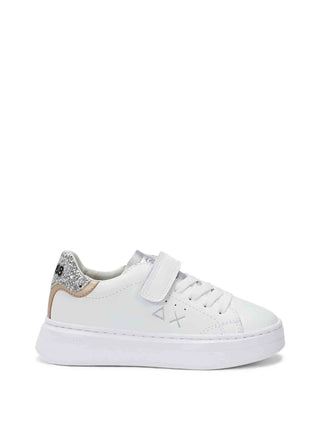 SNEAKERS RAGAZZA - SUN68 BIANCO-ARGENTO - Z46463K