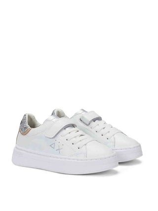SNEAKERS RAGAZZA - SUN68 BIANCO-ARGENTO - Z46463K 2