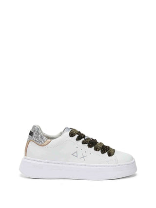 SNEAKERS RAGAZZA - SUN68 BIANCO-ARGENTO - Z46463T