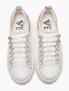 SNEAKERS DONNA - EMANUELLE VEE BIANCO-SABBIA - 462P-100-13-P003 3