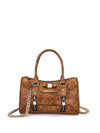 BORSA A SPALLA DONNA - SAVE MY BAG CUOIO - S62-SELENA-M-EMU 1