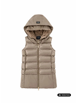 GILET DONNA - YES ZEE BEIGE - O103 Q300