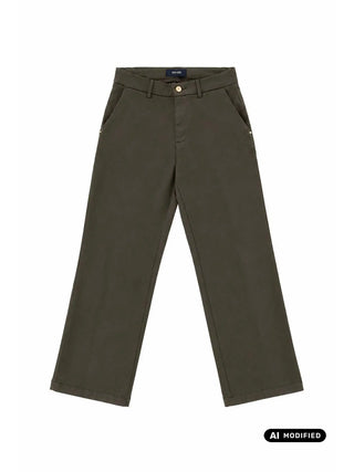 PANTALONE DONNA - YES ZEE MILITARE - P335 WS00