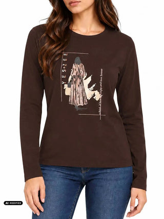 T-SHIRT DONNA - YES ZEE TM - T011 JX01