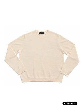 MAGLIONE UOMO - GATTINONI BIANCO - GR6001/P