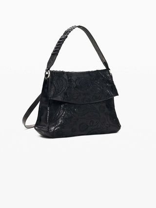 BORSA A SPALLA DONNA - DESIGUAL NERO - 26WAKP27 2