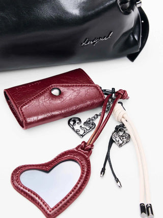 BORSA A SPALLA DONNA - DESIGUAL NERO - 26WAXP04 5