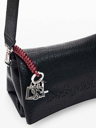 BORSA A SPALLA DONNA - DESIGUAL NERO - 26WAXP08 4