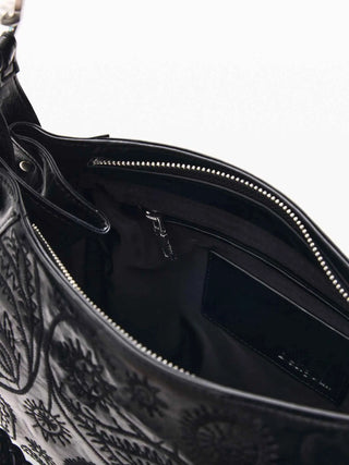 BORSA A SPALLA DONNA - DESIGUAL NERO - 26WAXP10 5