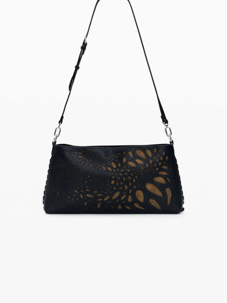BORSA A SPALLA DONNA - DESIGUAL NERO - 26WAXP34 3
