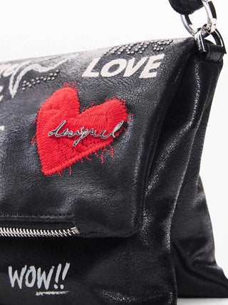 TRACOLLA DONNA - DESIGUAL NERO - 26WAXP39 4