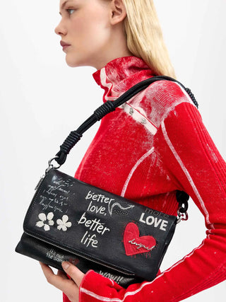 TRACOLLA DONNA - DESIGUAL NERO - 26WAXP39 7