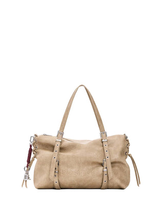 BORSA A SPALLA DONNA - DESIGUAL BEIGE - 26WAXP49