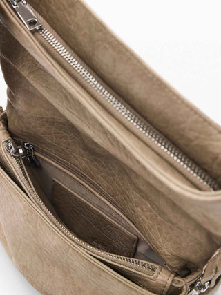 BORSA A SPALLA DONNA - DESIGUAL BEIGE - 26WAXP51 5