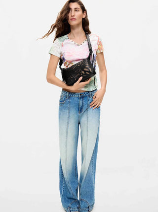 TRACOLLA DONNA - DESIGUAL NERO - 26WAXP88 7