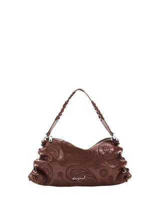 BORSA A MANO DONNA - DESIGUAL MARRONE - 26WAXP91