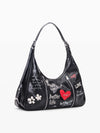 BORSA A SPALLA DONNA - DESIGUAL NERO - 26WAXPA3 2