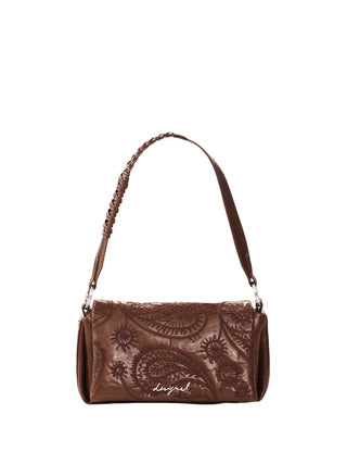 BORSA A SPALLA DONNA - DESIGUAL MARRONE - 26WAXPAB