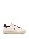 DAMEN-SNEAKER - US POLO ASSN. BEIGE-WEISS - ALPHA003W/GYT1 1