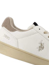 DAMEN SNEAKERS - US POLO ASSN. WEISS-BEIGE - ALPHA003W/GYT1 4