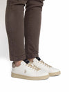 DAMEN SNEAKERS - US POLO ASSN. WEISS-BEIGE - ALPHA003W/GYT1 7