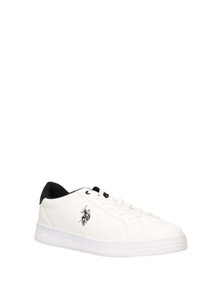 HERREN-SNEAKER - US POLO ASSN. WEISS-SCHWARZ - ALPHA004M/GY1 2