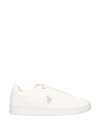 HERREN-SNEAKER - US POLO ASSN. WEISS - ALPHA004M/GY1 1