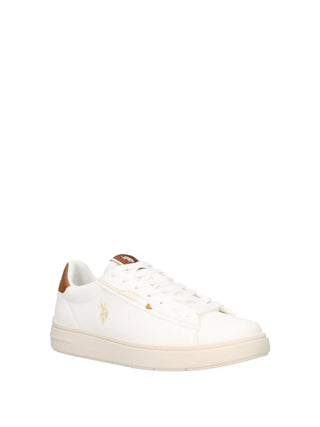 HERREN-SNEAKER - US POLO ASSN. WEISS-LEDER - ARIS001M/GYM1 2