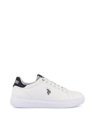 SNEAKERS UOMO - US POLO ASSN. BIANCO-NERO - CODY010M/GY4 1