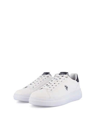 SNEAKERS UOMO - US POLO ASSN. BIANCO-NERO - CODY010M/GY4 2