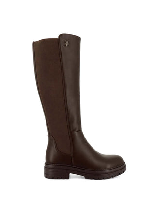 STIVALE DONNA - US POLO ASSN. MARRONE - NIKITA005W/GYE1 1