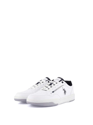 HERRENSNEAKER - US POLO ASSN. WEISS - STEVE003M/GY2 2