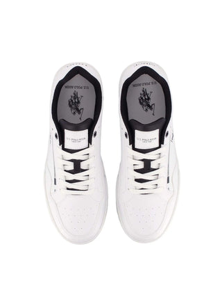 HERRENSNEAKER - US POLO ASSN. WEISS - STEVE003M/GY2 5