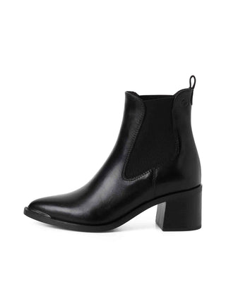 DAMEN STIEFELETTE - TAMARIS SCHWARZ - 1-25301-45 2