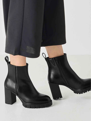 DAMEN-STIEFELETTE - TAMARIS SCHWARZ - 1-25398-47 7